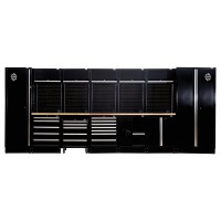 BUNKER Modular Storage Combo with Hardwood Worktop (25 Piece) - 27064