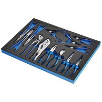 BUNKER Pliers Set in EVA Foam Inlay (13 Piece) - 29582