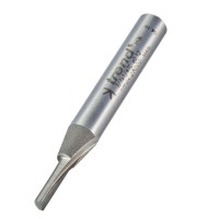 Trend 2/15x1/4TC Pro Single Flute Router Cutter 3mm Dia x 11mm Cut x 1/4 Shank