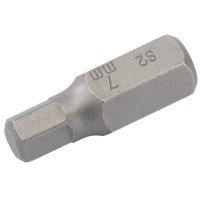 Draper Expert Hexagonal 10mm Insert Bit for Mechanics Bit Sets, 7mm x 30mm - 33328