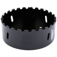 Draper Expert Tungsten Carbide Grit Hole Saw, 114mm - 34969