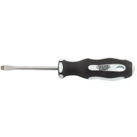 Draper Expert Plain Slot Soft Grip Screwdriver, 5.5 x 75mm - 34976