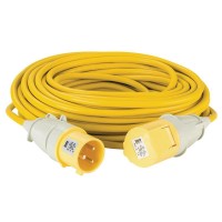 Defender Extension Lead - 110V Yellow 4mm� 32A 25m - E85262