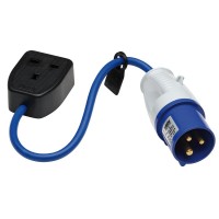 Defender Fly Lead Converter - 230V 16A to 13A - E85300