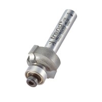 Trend 46/116X1/4TC Pro Guided Roundover Ovolo Router Cutter 2mm Radius x 1/4 Shank