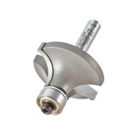 Trend 46/145x1/4TC Pro Guided Roundover Ovolo Router Cutter 11.1mm Radius x 1/4 Shank