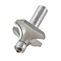 Trend 46/155x1/2TC Pro Guided Roundover Ovolo Router Cutter 14.2mm Radius x 1/2 Shank