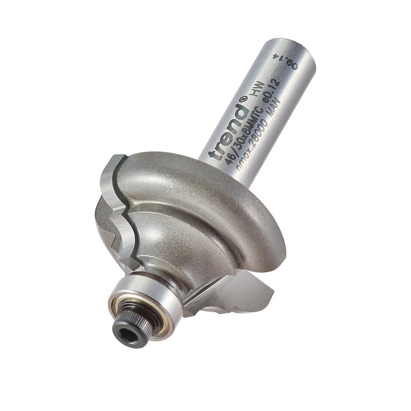 Trend 46/30x8mmtc Professional Bearing Guided Classic Style Router