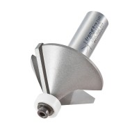 Trend 46/361x1/2TC Pro Guided Chamfer Router Cutter 45 Deg x 41.3mm Dia x 1/2 Shank