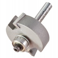 Trend 46/39x1/4TC Pro Guided Rebate Router Cutter 35mm dia x 12.7mm cut x 1/4 shank