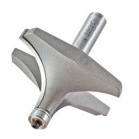 Trend 46/98x1/2TC Pro Guided Roundover Ovolo Router Cutter 31.8mm Radius x 1/2 Shank