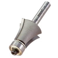 TREND 46/9/50x1/4TC Professional Bearing Guided Roundover Queen Anne Router Cutter42.0mm Rad