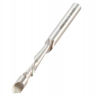 TREND 59/1x1/4HSS Professional One Flute Pierce and Trim Router Cutter 6.35mm dia x 19.1mm Cut