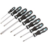 Draper Expert Heavy Duty Soft Grip Screwdriver Set (8 Piece) - 995/S8