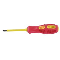 Draper Expert VDE Approved Fully Insulated PZ TYPE Screwdriver, No.1 x 80mm - 69228