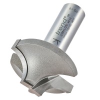 Trend 7/66X1/2TC Pro Ovolo Roundover Router Cutter 12.7mm Radius x 1/2 Shank