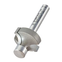 Trend 7E/2X1/4TC Pro Pin Guided Ovolo Roundover Router Cutter 6.3mm Radius x 1/4 Shank