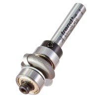 Trend 8/51X1/4TC Pro Double Guided Concave Sunk Bead Router Cutter 3.2mm Radius x 1/4 Shank