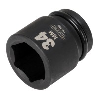 Draper Expert HI-TORQ 6 Point Impact Socket 3/4\" Square Drive - 34mm