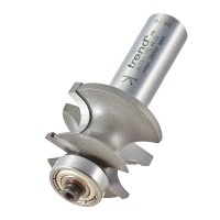 Trend 9/73X1/2TC Pro Guided Corner Bead Router Cutter 7mm Radius x 1/2 Shank
