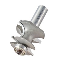 Trend 9/74X1/2TC Pro Guided Corner Bead Router Cutter 9.5mm Radius x 1/2 Shank