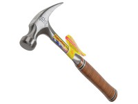 Estwing E16S Straight Claw Hammer with Leather Grip - 450g (16oz)