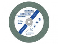 Faithfull General Purpose Grinding Wheel 200 x 25mm Green Grit