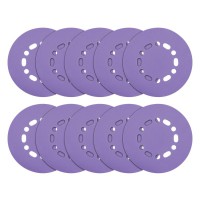 TREND AB/150/120A - Aluminium Oxide Random Orbital Sanding Disc, 120 Grit, 150mm, 10pc