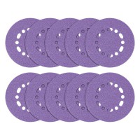 TREND AB/150/40Z - Zirconium Random Orbital Sanding Disc, 10pc, 150mm, 40 grit