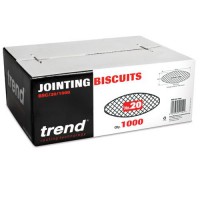 TREND BSC/20/1000 BISCUITS for Biscuit Jointer Size 20 box of 1000