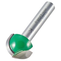 Trend C056X8MMTC CraftPro Cove Radius Router Cutter 9.5mm Radius x 12.7mm Cut x 8mm Shank