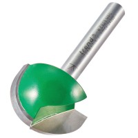 Trend C058X1/4TC CraftPro Cove Radius Router Cutter 12.7mm Radius x 15.9mm Cut x 1/4 Shank