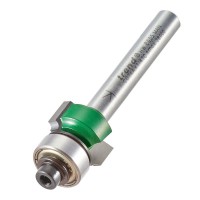 Trend C074AX1/4TC CraftPro Guided Ovolo Roundover Router Cutter 1.6mm Radius x 1/4 Shank