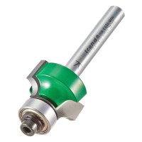 Trend C075X1/4TC CraftPro Guided Ovolo Roundover Router Cutter 4.8mm Radius x 1/4 Shank
