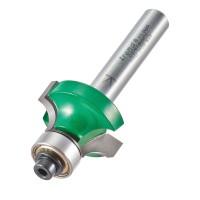Trend C076X8MMTC CraftPro Guided Ovolo Roundover Router Cutter 6.3mm Radius x 8mm Shank