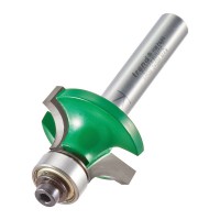 Trend C077X8MMTC CraftPro Guided Ovolo Roundover Router Cutter 7.9mm Radius x 8mm Shank