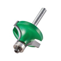 Trend C079X1/4TC CraftPro Guided Ovolo Roundover Router Cutter 12.7mm Radius x 1/4 Shank