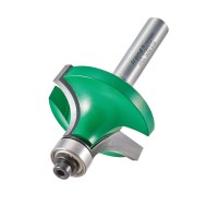 Trend C079X8MMTC CraftPro Guided Ovolo Roundover Router Cutter 12.7mm Radius x 8mm Shank