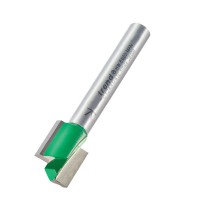 Trend C124X1/4TC CraftPro Two Flute Straight Router Cutter 12.7mm Dia x 12.7mm Cut x 1/4 Shank
