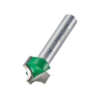 Trend C127X8MMTC CraftPro Ovolo Roundover Router Cutter 6.3mm Radius x 8mm Shank