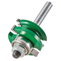 Trend C156X8MMTC CraftPro Guided Combination Flat Classic Profile Scriber 3.5mm Rad x 8mm Shank