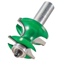 Trend C216X1/2TC CraftPro Guided Corner Bead Router Cutter - 9.5mm Radius
