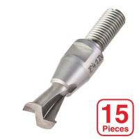 Trend F41X15TC 15pc Pro Brookman Cutter 100 deg x 9/16\" dia