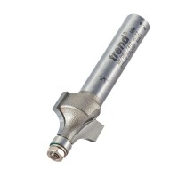 TREND MB/08x1/4TC Professional Mini Guided Round OverRouter Cutter 4.0mm rad x 12.7mm dia