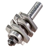 Trend PSC/103X1/2TC Pro Flat Classic Easyset Profile Scribe Cutter Set 3.5mm radius x 1/2 shank
