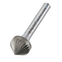 TREND S49/5x1/4STC Professional COUNTERSINK  BURR 16.0mm dia x 45 deg