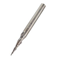 TREND S66/1X4MMSTC CONICAL RADIUS TWO FLUTE UP-CUT SPIRAL 0.25MM RAD