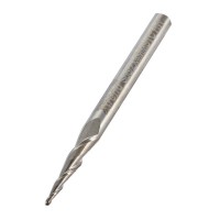 TREND S66/2X4MMSTC CONICAL RADIUS TWO FLUTE UP-CUT SPIRAL 0.5MM RAD