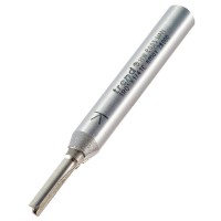 Trend TR01x1/4TC Trade Router Cutter Two Flute Straight 3.2mm dia x 12.7mm cut x 1/4 shank