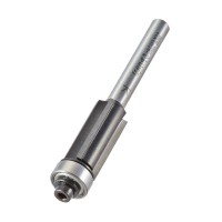 Trend TR27x1/4TC Trade Guided Trimmer Triple Flute Router Cutter 12.7mm x 25.4mm cut x 1/4 shank